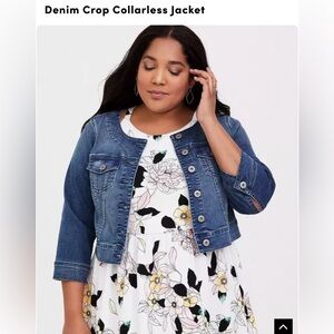Torrid Women's Blue Denim Jacket